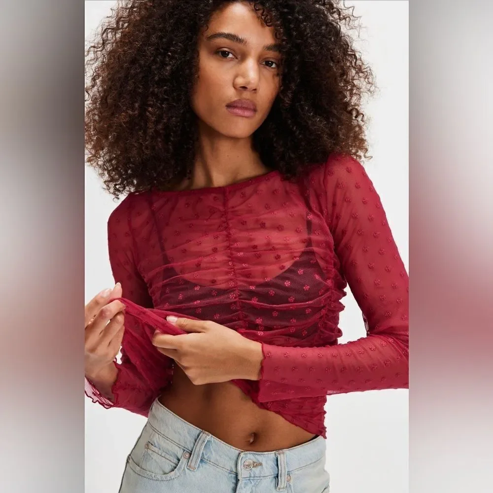 Free People NWT Most Likely Layering Top - XS